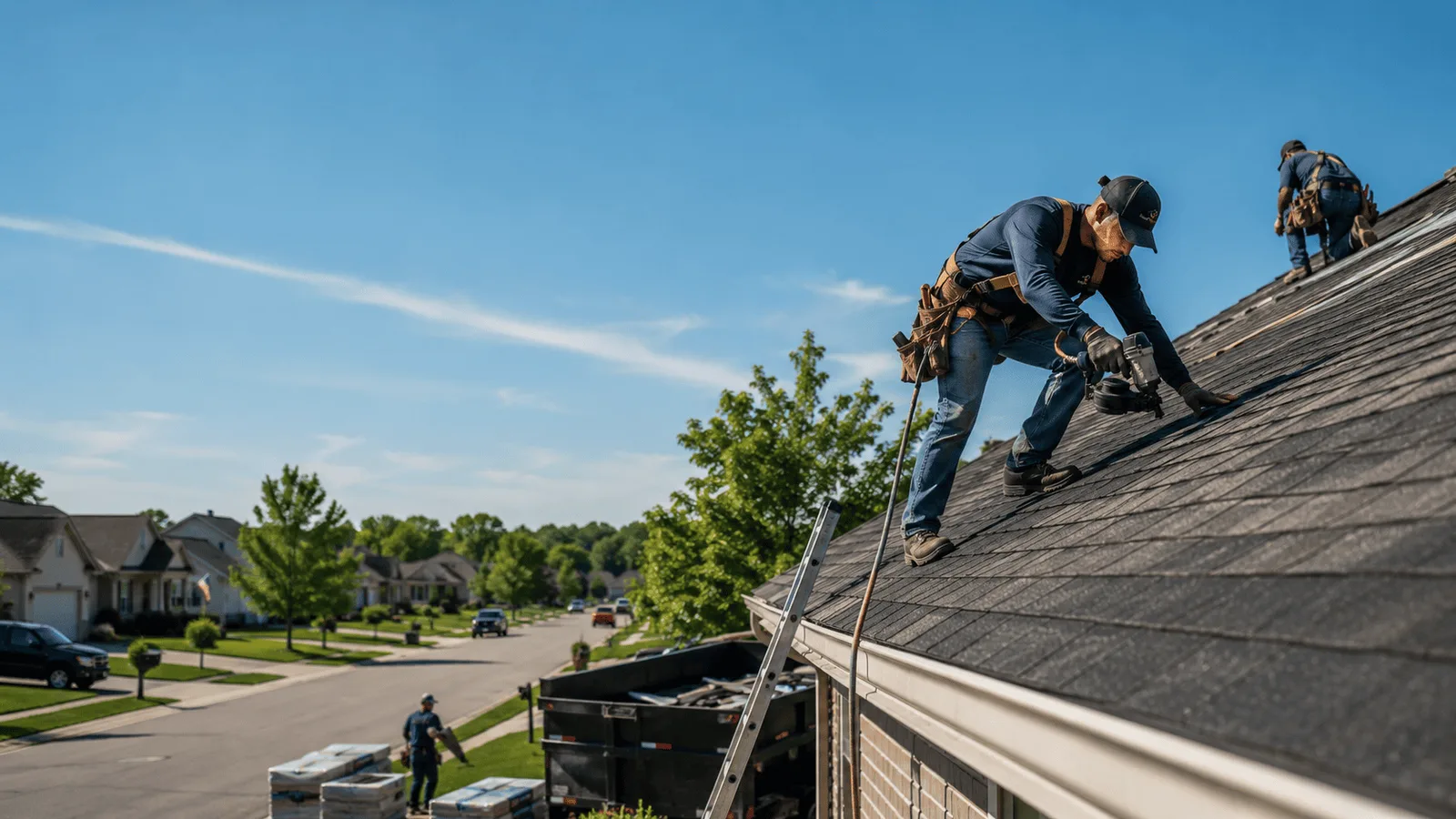 Roof Inspection in Burnt Cabins, PA